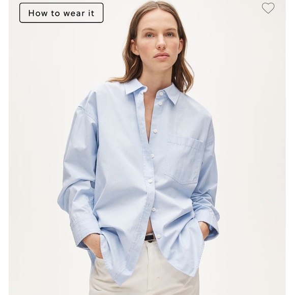 J. Crew Tops - J. Crew Etienne Oversized Shirt